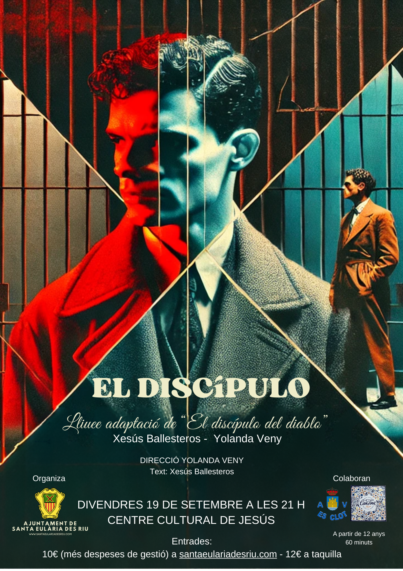 Jesús acogerá la obra de teatro “El discípulo” dentro del marco de sus fiestas