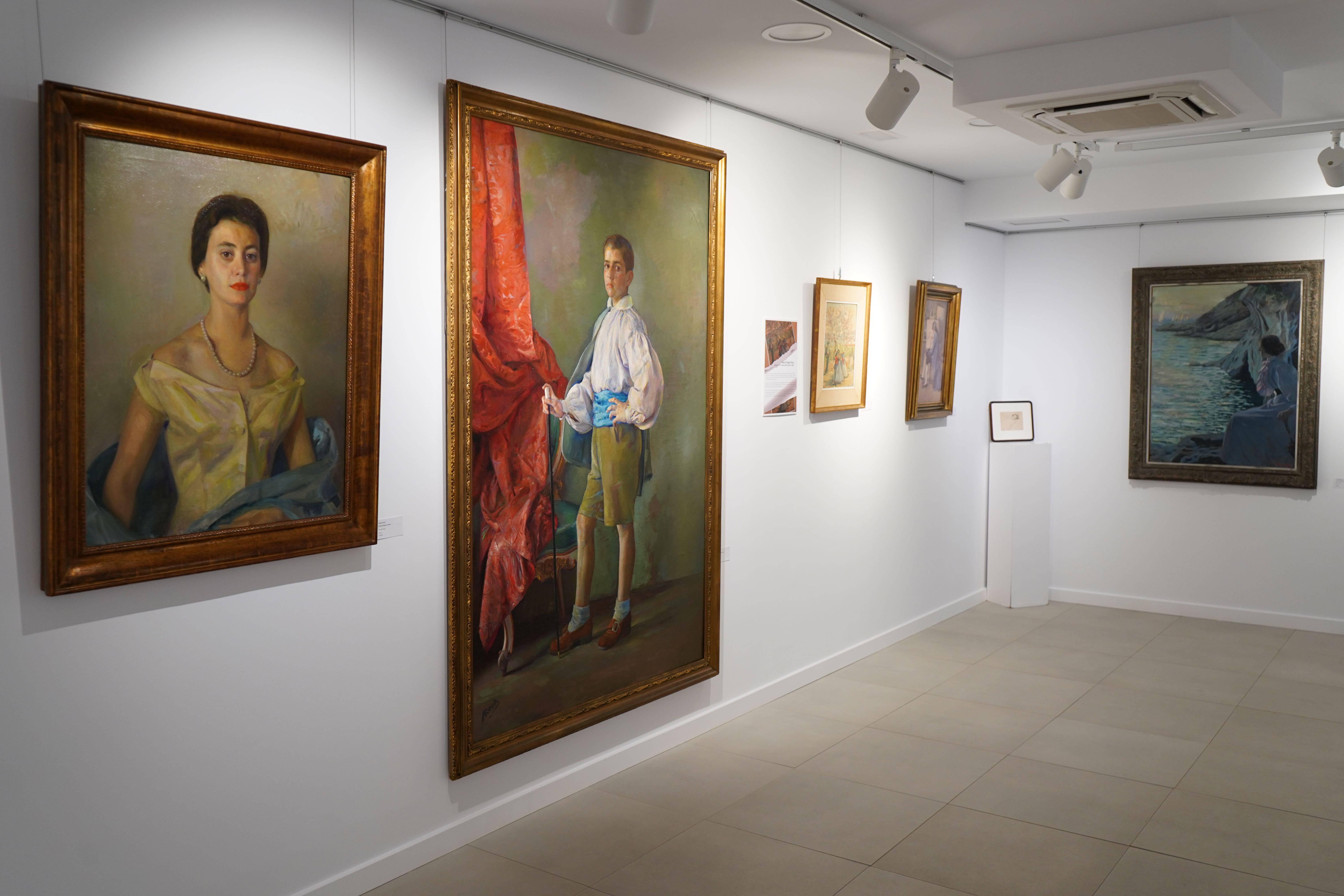 Un viaje al pasado de Santa Eulària mediante una mirada artística en la sala Sant Jaume 72
