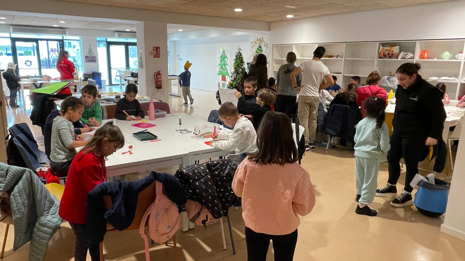 Gran variedad de actividades para los niños en las Escuelas de Navidad de Santa Eulària