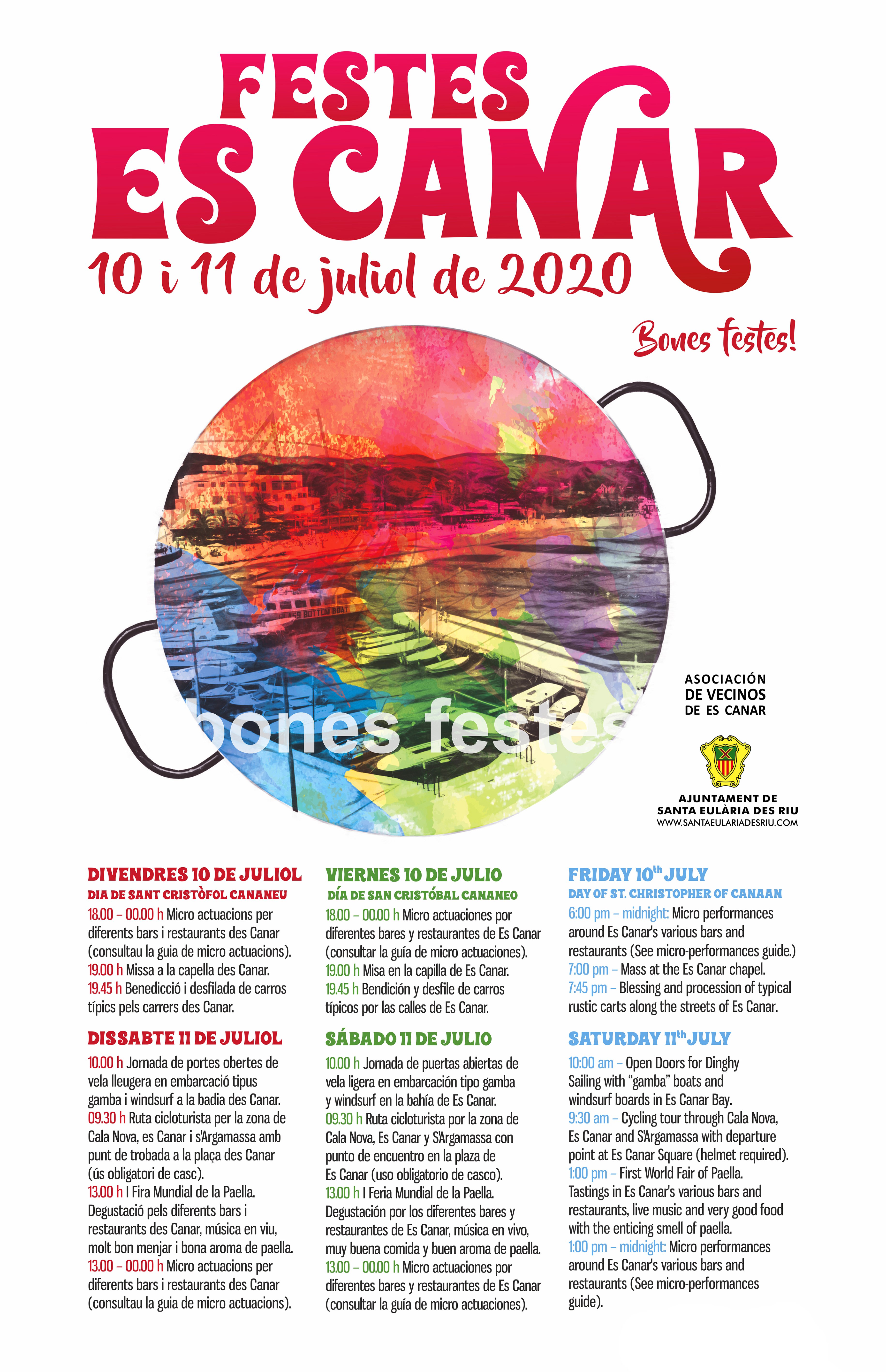 CARTELL FESTES DES CANAR 2020 RGB