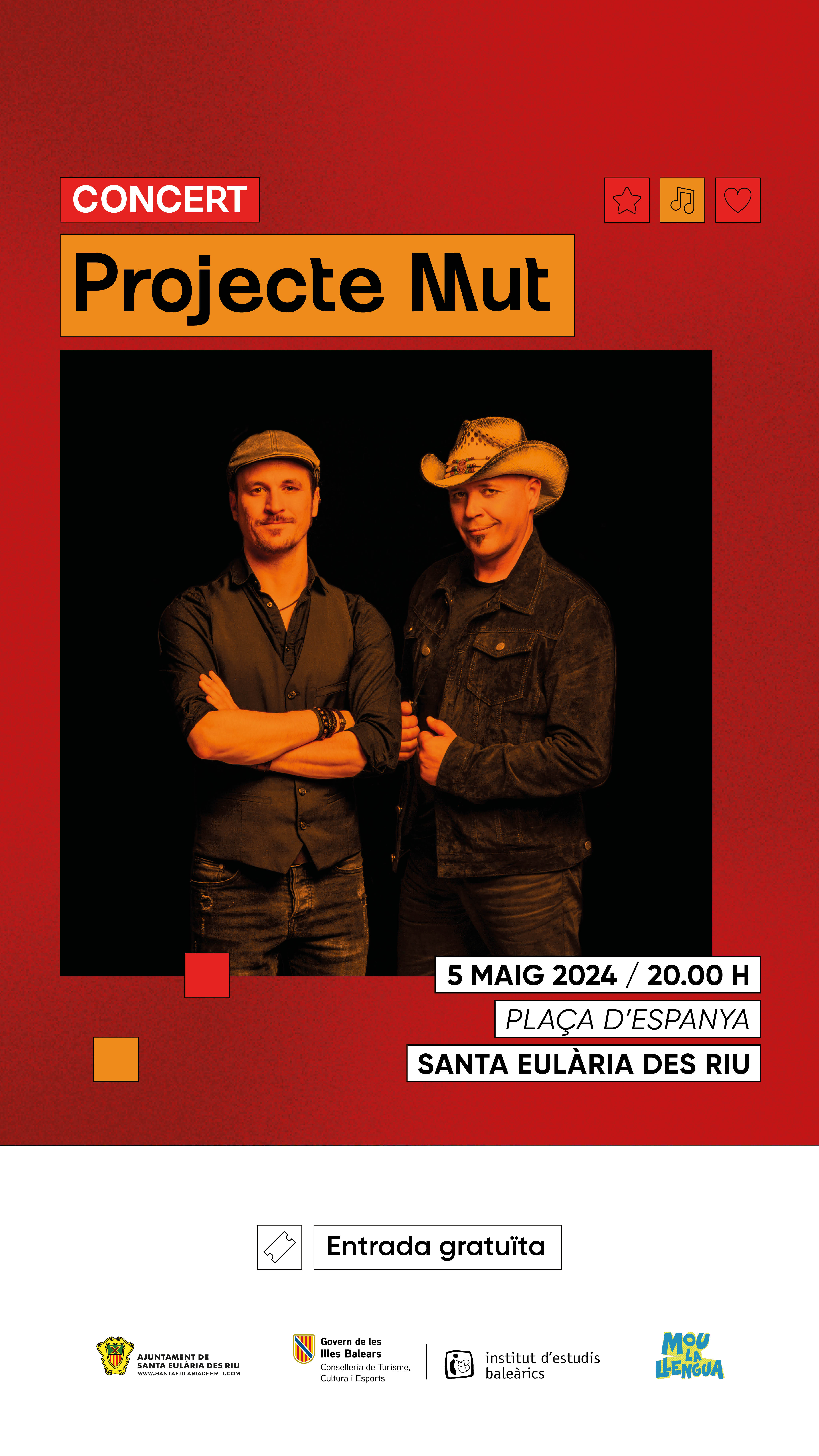 Projecte Mut arriba a Santa Eulària per celebrar les Festes de Maig