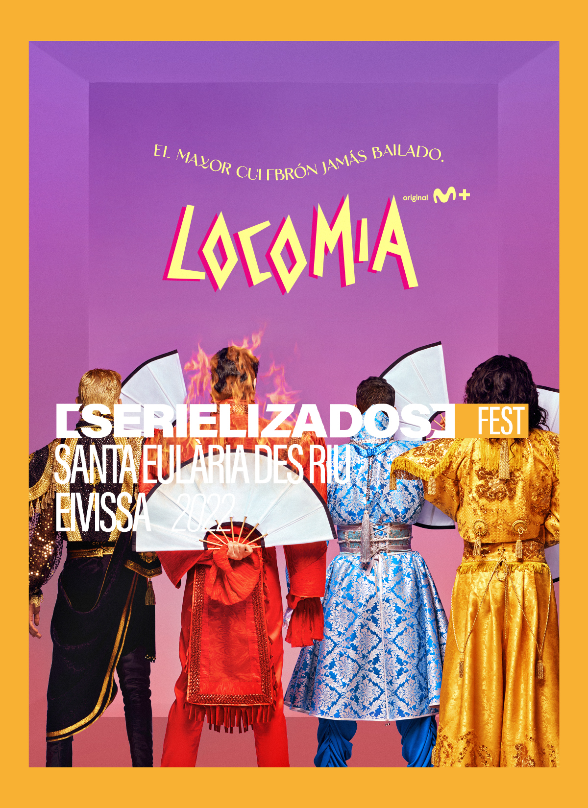L’estrena mundial de la sèrie ‘Locomía’ (Movistar+) inaugura el Serielizados Fest Santa Eulària des Riu
