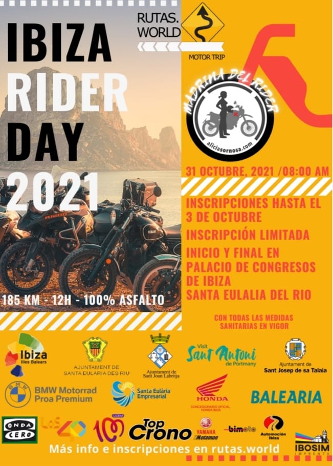 Presentada la I edició de la trobada de motoristes Eivissa Rider Day que espera reunir uns 300 amants de les motos