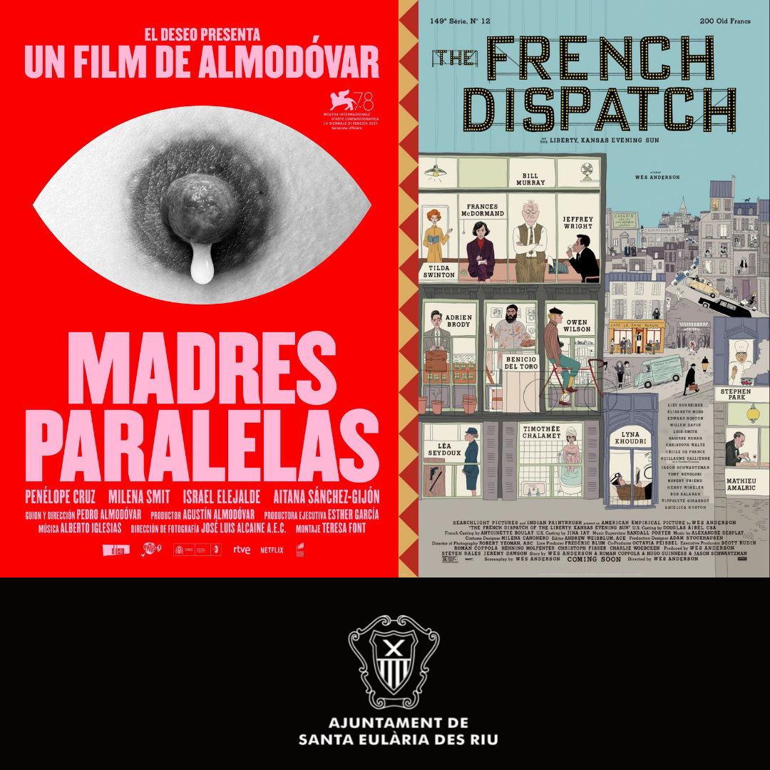 'The french dispatch' i 'Madres paralelas', del 4 al 7 de novembre en el Teatre Espanya