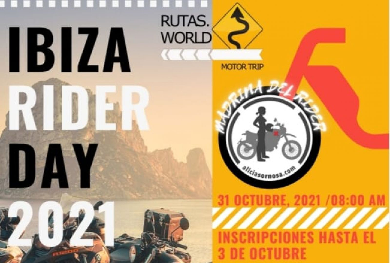 Presentada la I edició de la trobada de motoristes Eivissa Rider Day que espera reunir uns 300 amants de les motos