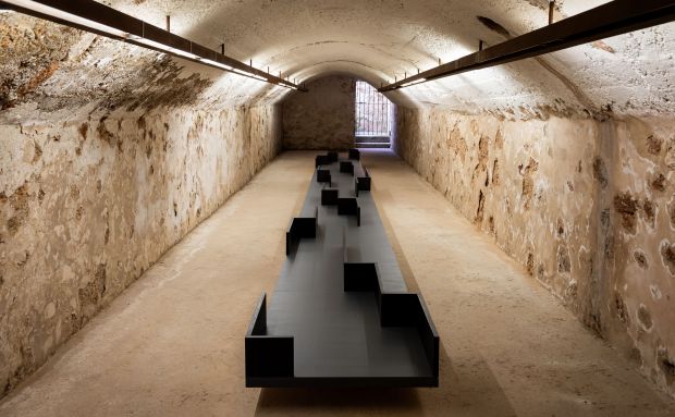El refugi aeri de Santa Eulària des Riu acull la instal·lació site-specific ‘Interstici’, de Joan Canyelles