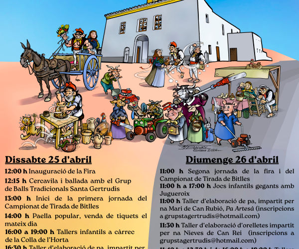 Producte local i tradició en una nova edició de la Fira Rural de Fruitera