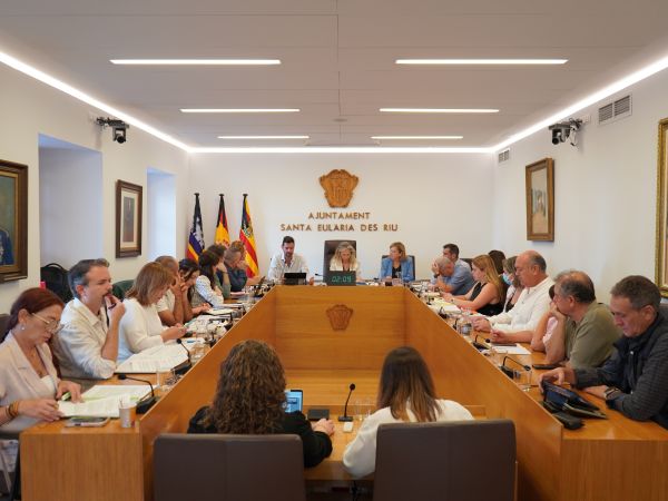 El ple de Santa Eulària aprova el major pressupost de la història del municipi, amb 69,5 milions d'euros
