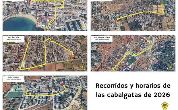 El municipio de Santa Eulària des Riu ya está listo para recibir a sus Majestades los Reyes Magos