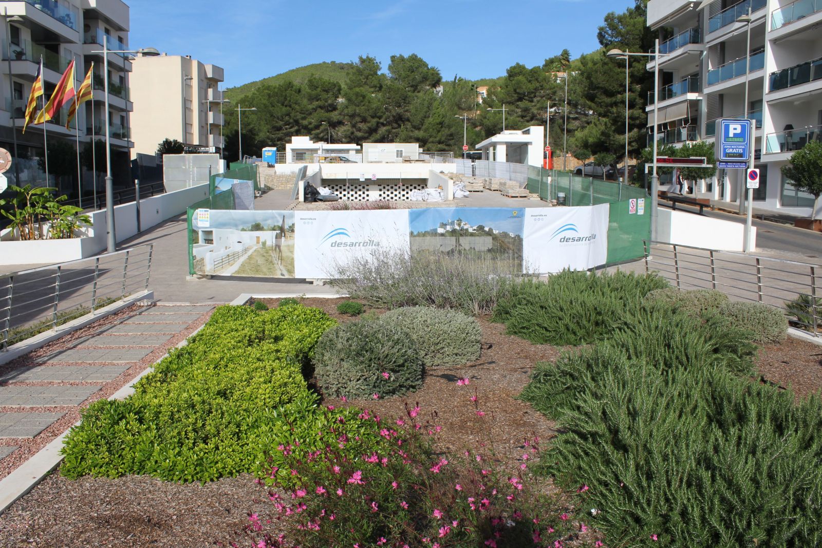 Iniciades les obres de la nova Escola Municipal de Música al Passeig de la Pau de Santa Eulària