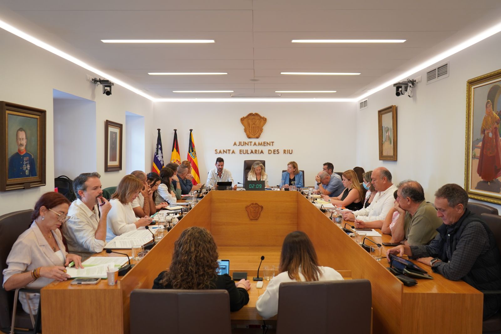 El pleno de Santa Eulària aprueba el mayor presupuesto de la historia del municipio, con 69,5 millones de euros