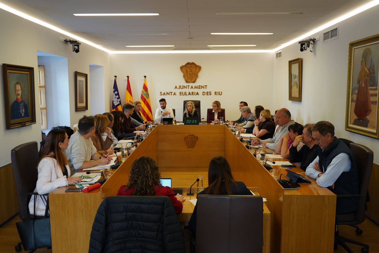 Santa Eulària invertirá casi 2 millones de euros del remanente en mejoras viarias en el Camí des Fil, es Puig d’en Fita y el nuevo vial de conexión entre Cala Pada y s’Argamassa