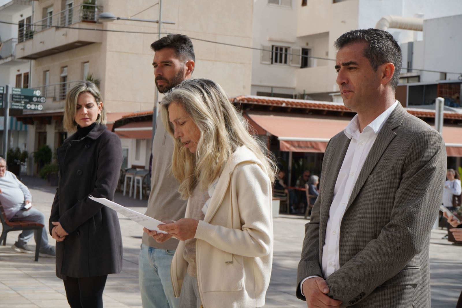 Lectura del Manifest Institucional Dia Internacional de la Dona