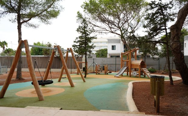 Santa Eulària estrena un nou parc infantil de 2.100 metres quadrats en es Canar