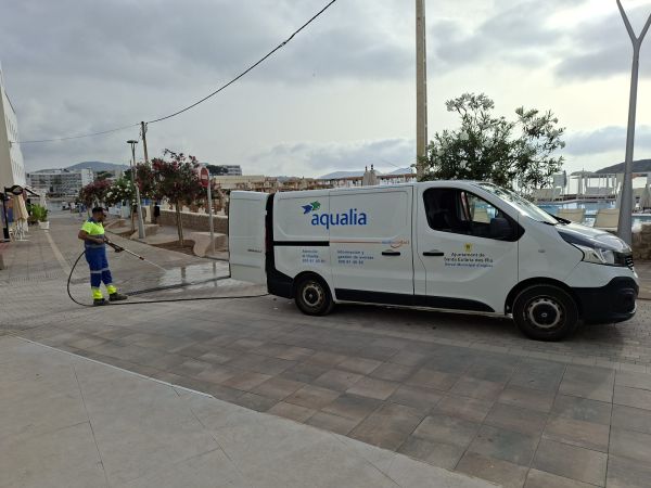 Santa Eulària inicia la neteja dels 145 quilòmetres de xarxa d'aigües pluvials per a evitar inundacions