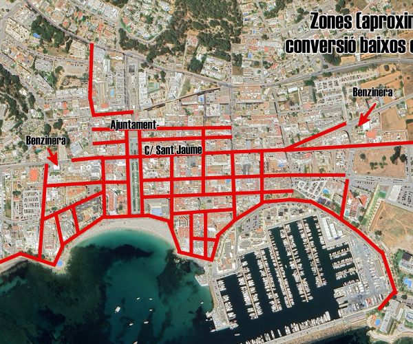 El ple aprova impedir la reconversió de locals en habitatge en Santa Gertrudis i Sant Carles, així com als carrers més cèntrics de la resta de nuclis urbans per a protegir el petit comerç i els entorns patrimonials