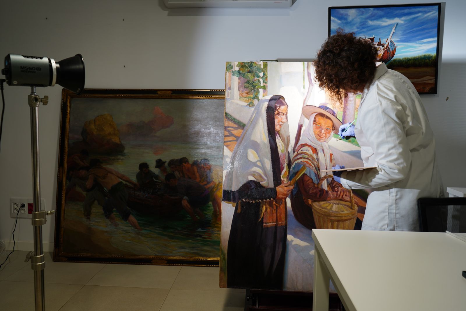 Els tresors artístics de Santa Eulària recuperen la seva esplendor gràcies a un projecte de restauració
