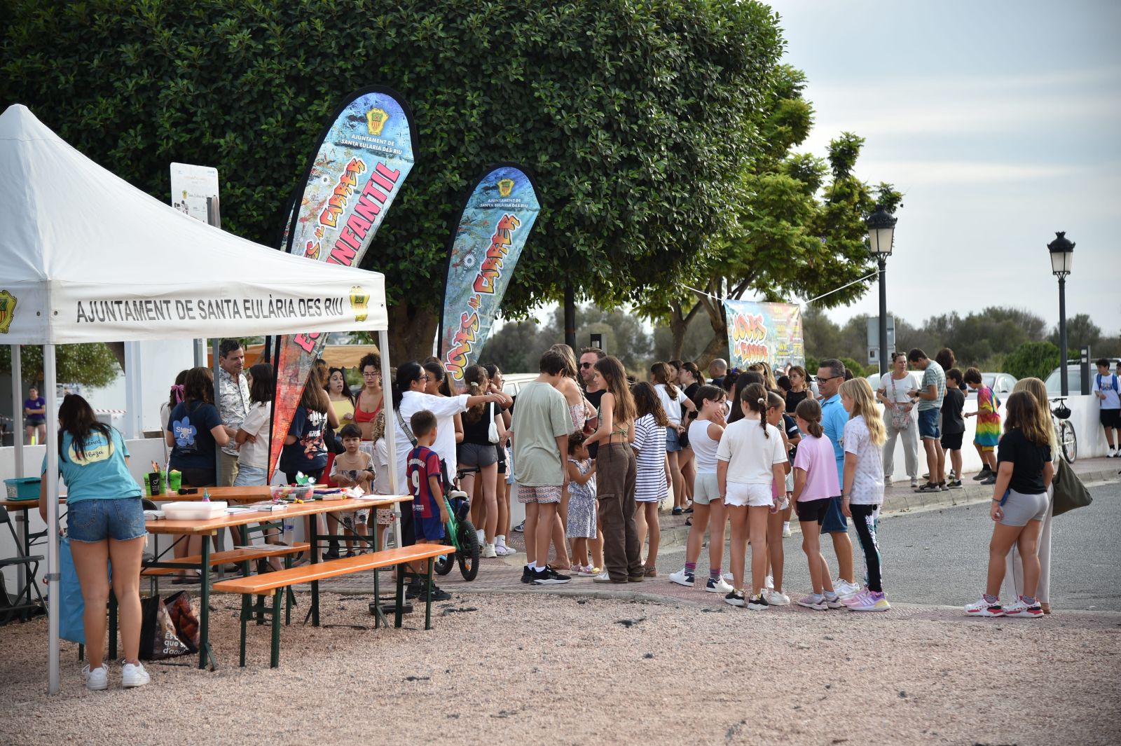 Joves al Carrer continúa en es Puig d’en Valls con escape room y acrobacias aéreas