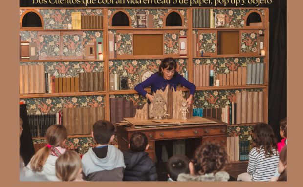 La Biblioteca Municipal de Santa Eulària celebra el Día de las Bibliotecas con un espectáculo de cuentos teatralizados