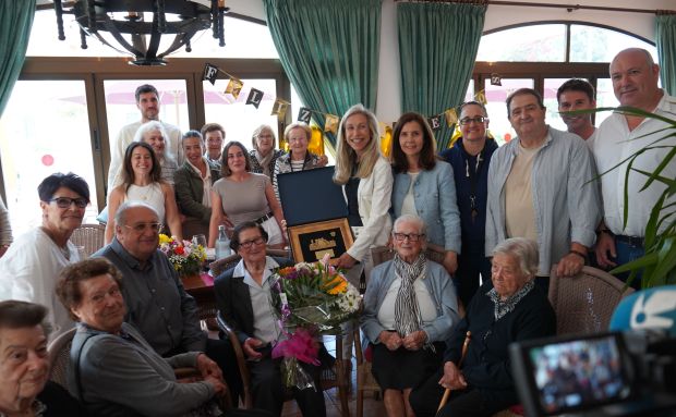 Eulalia Torres Marí celebra un segle de vida a Sant Carles