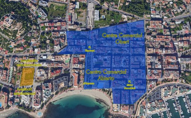 Santa Eulària sol·licita 1,92 milions als fons europeus Next Generation per a crear un 'centre comercial obert'
