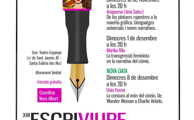 ‘La transgressió feminista en la narrativa del còmic’, nova cita del cicle Escriviure aquest dimecres al Teatre Espanya
