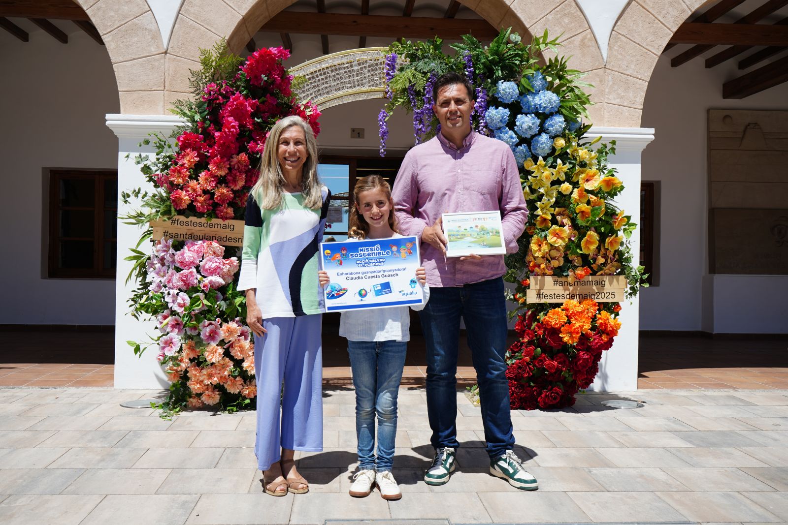 Una nena de Santa Eulària guanyadora a nivell nacional del Concurs Digital d’Aqualia per a conscienciar sobre la protecció de la biodiversitat