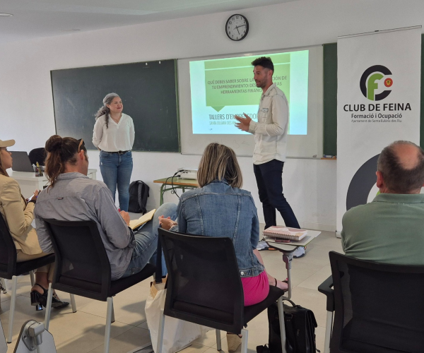 Santa Eulària lanza una nueva edición de talleres gratuitos para personas emprendedoras