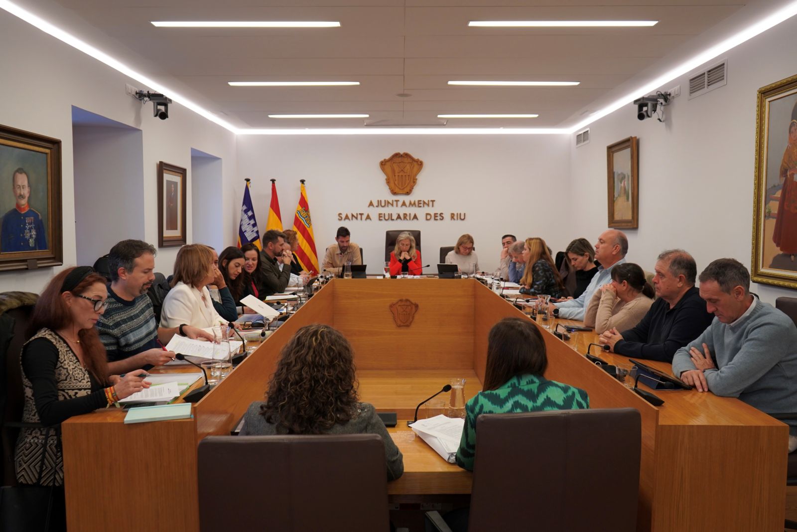 Aprobado inicialmente el nuevo Reglamento Orgánico Municipal de Santa Eulària durante el tradicional ‘Ple de sa Sobrassada’