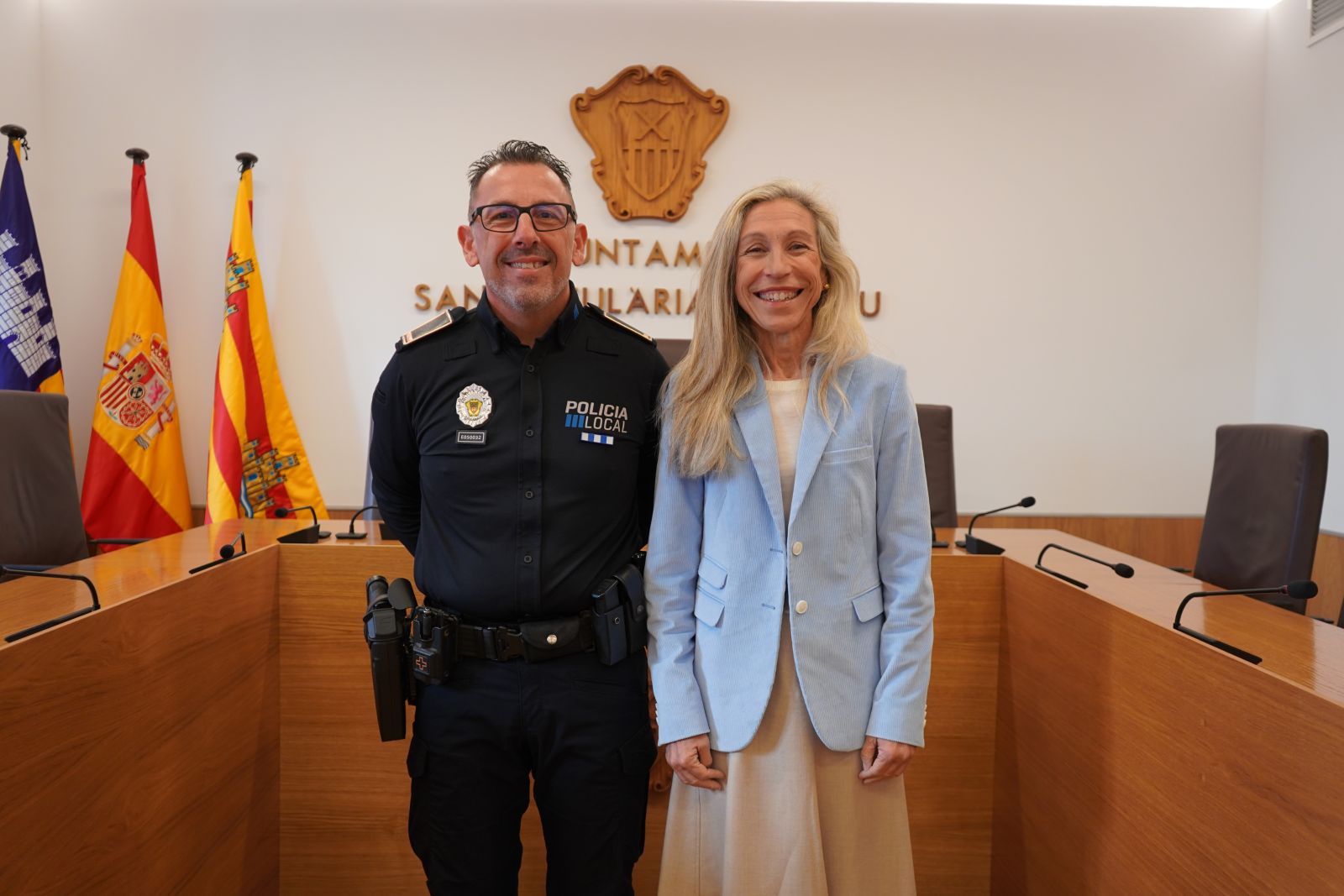 Santa Eulària des Riu nomena a Miguel Ángel Cicuéndez Gil nou cap de la Policia Local