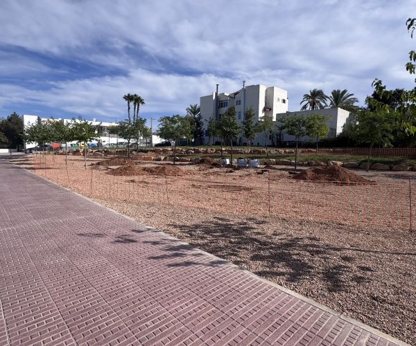 Santa Eulària inicia la instal·lació d'un nou parc de calistenia en la zona esportiva de Santa Gertrudis