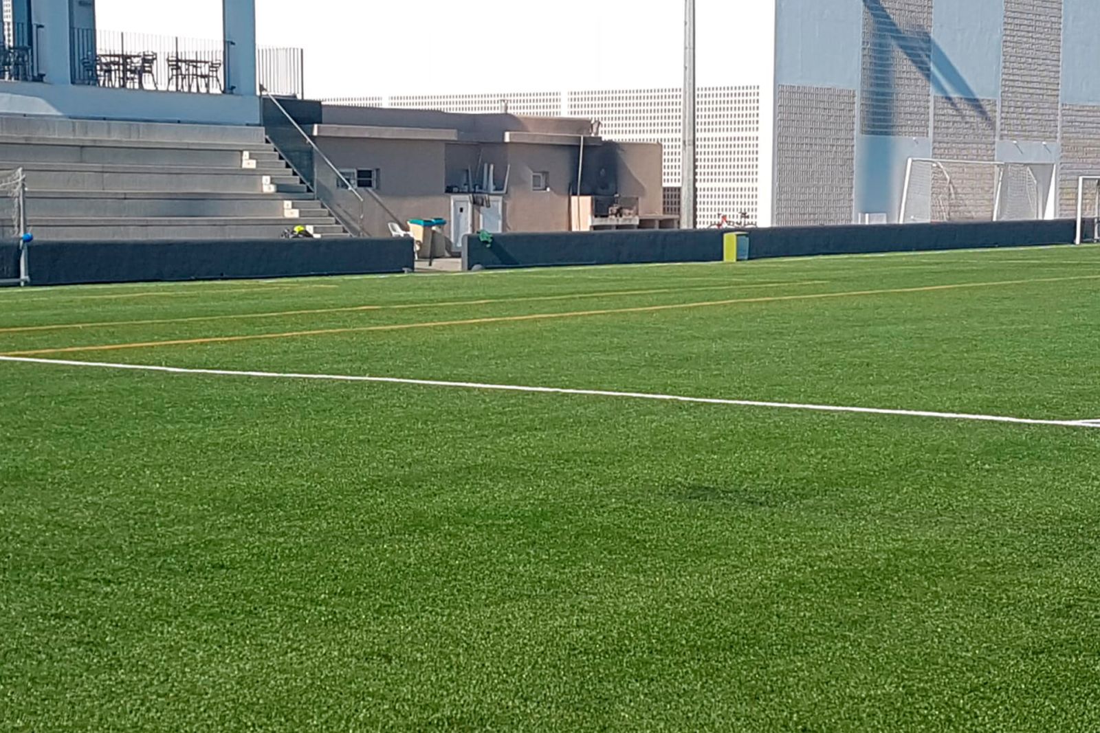 Finalitzada l'obra de reforma dels vestidors del camp de futbol des Puig d'en Valls